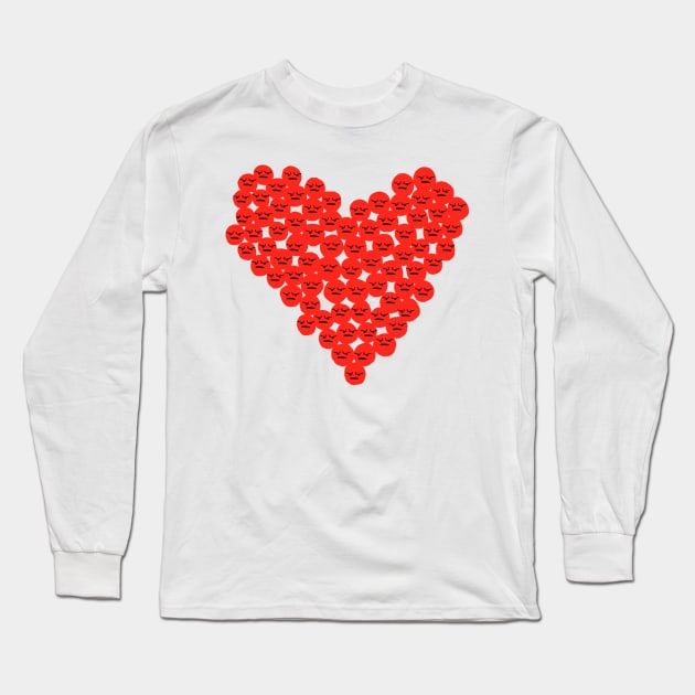 I Heart You Long Sleeve T-Shirt by k8_thenotsogreat